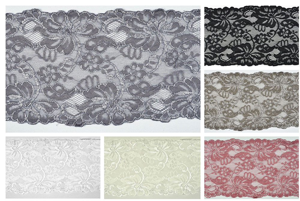 Raschelspitze - Flora Nr. 1 - 15 cm 