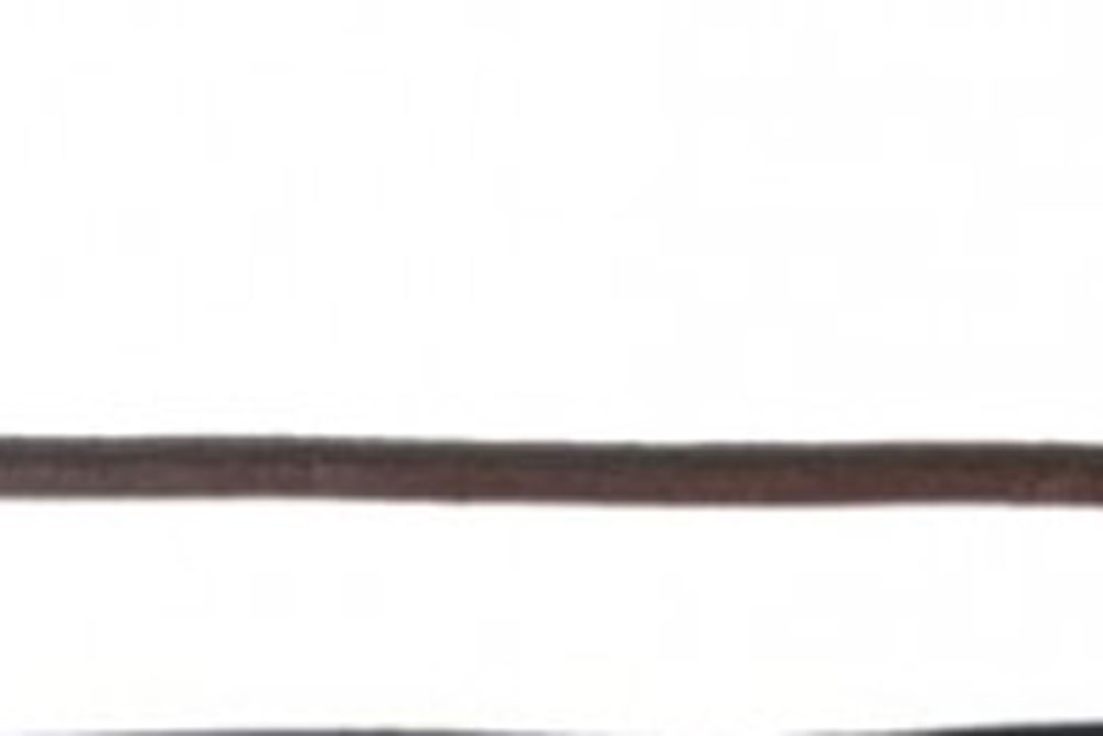 Lederkordel - Braun - 4 mm - Meterware 