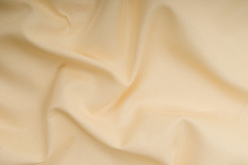 Hussen Stoff deluxe - Champagner - 1,0 Meter 