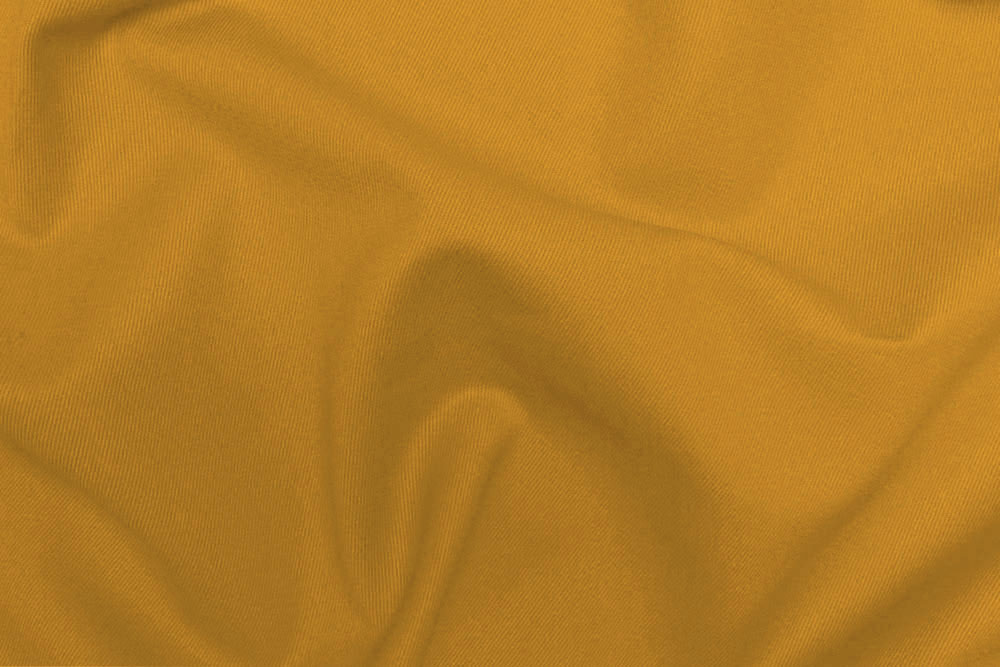 Baumwoll-Köper - Uni Curry