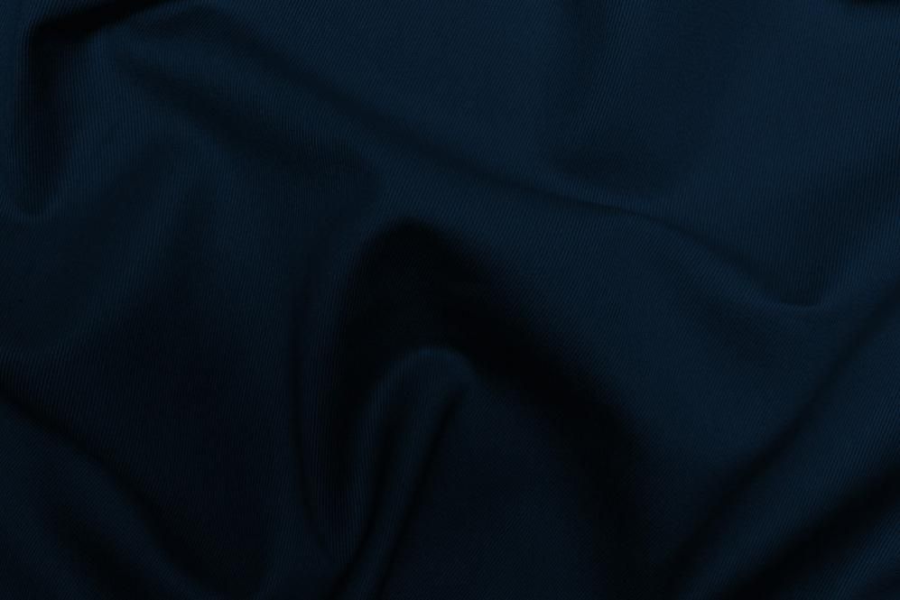 Baumwoll-Köper - Uni - Nachtblau - 2,0 Meter 