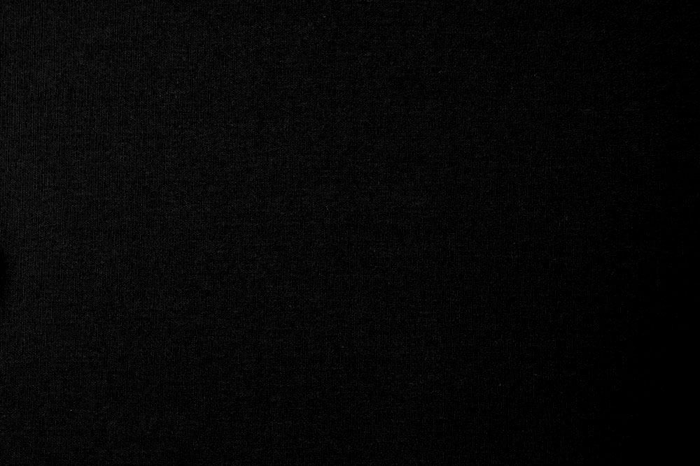 Baumwollstoff Popeline - Uni - Schwarz - 1,0 Meter 