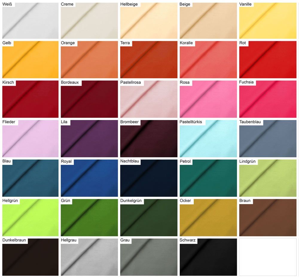 Chintz-Baumwollstoff matt - 280 cm - uni 