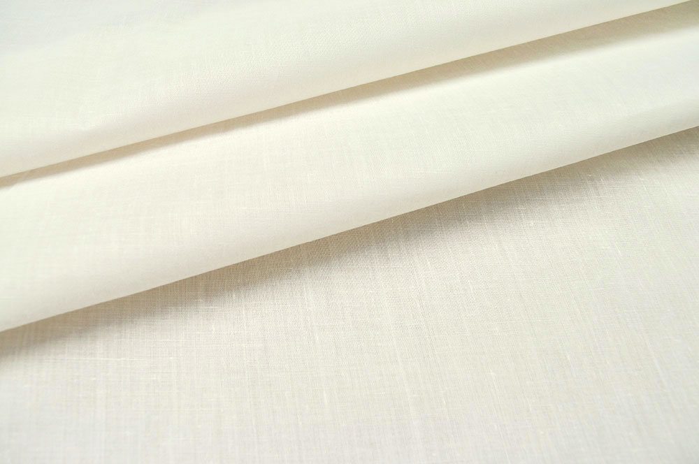 Baumwoll-Mix - super leicht - Creme 