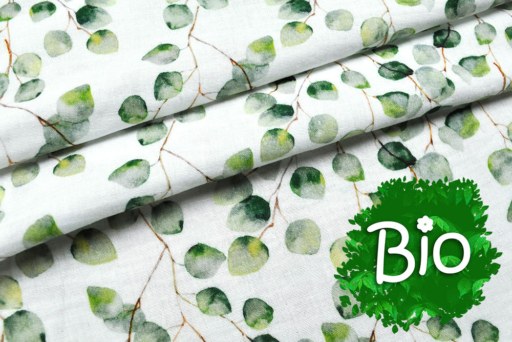 Double Gauze Digital - Eukalyptus - BIO 