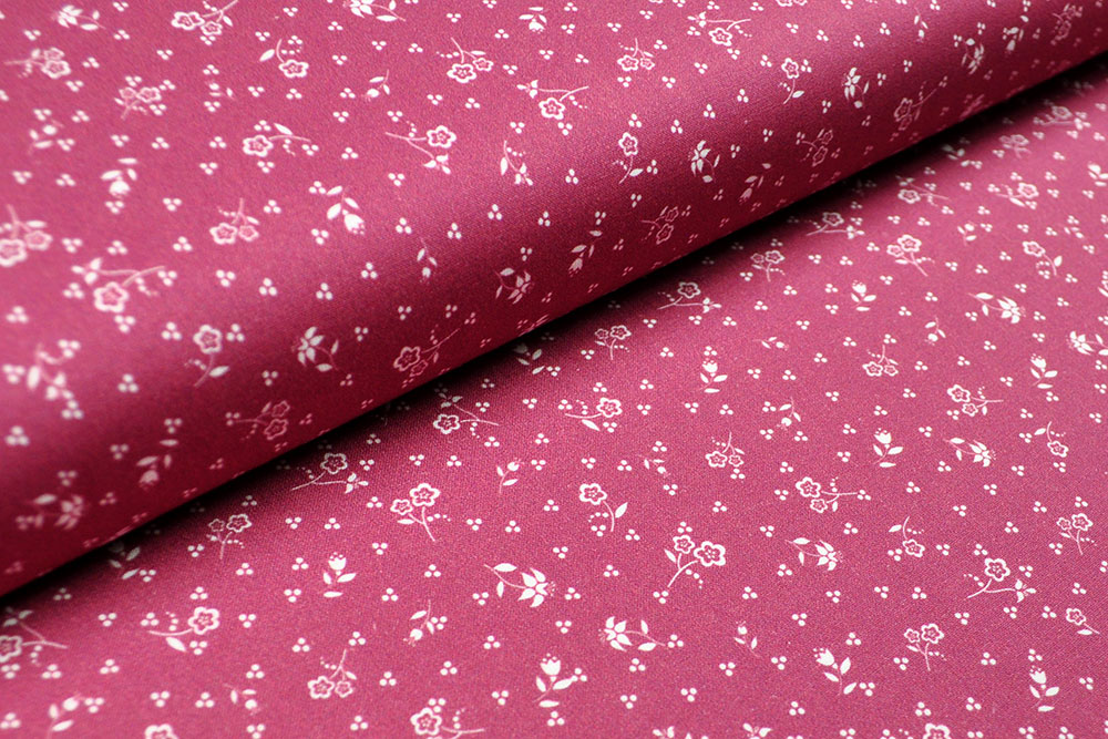 Baumwoll Trachtenstoff Trachtenstoff Beere Trachtenstoffe Rosa
