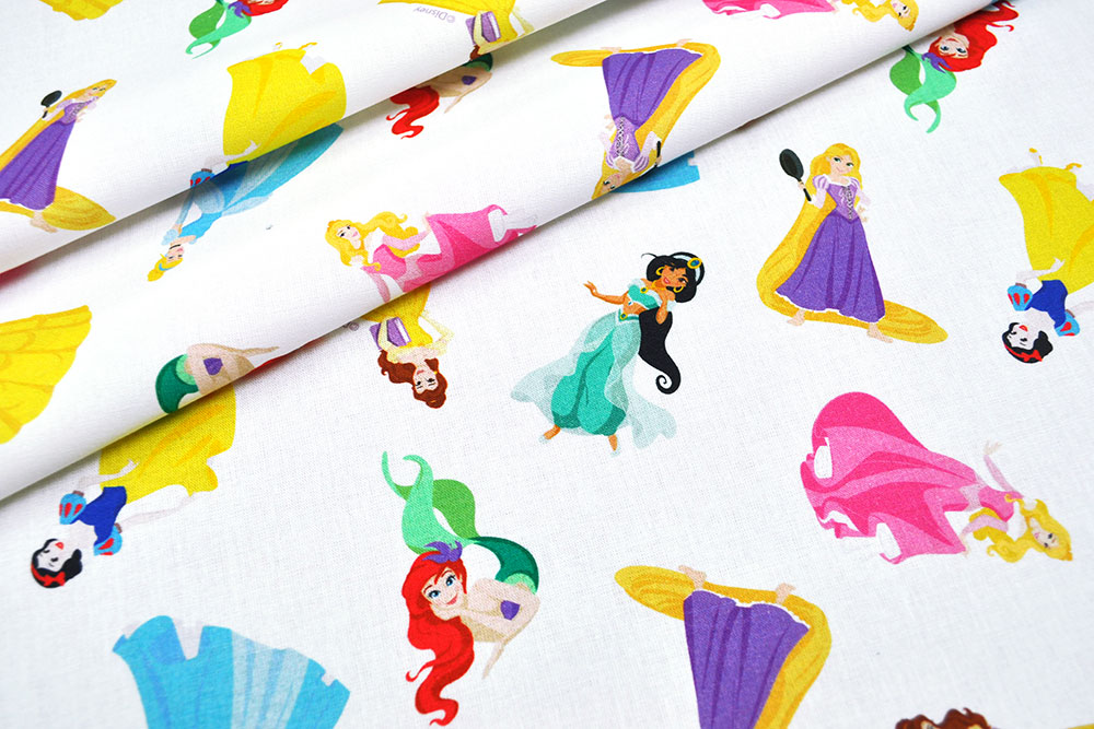 Baumwoll-Popeline - Disney©-Prinzessinnen 