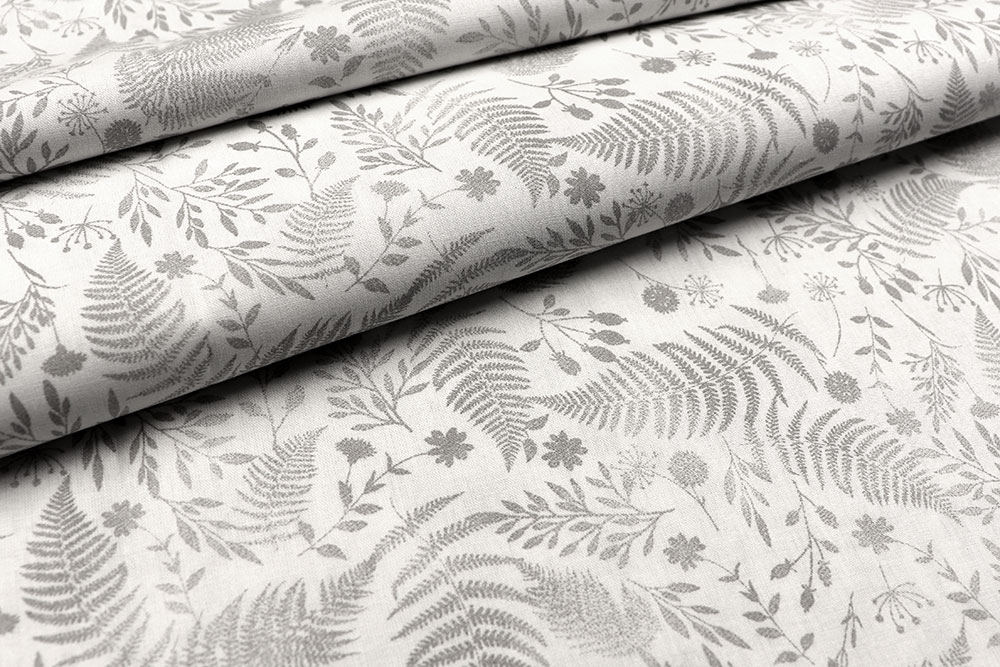 Baumwollstoff - Tropical White - 295 cm 