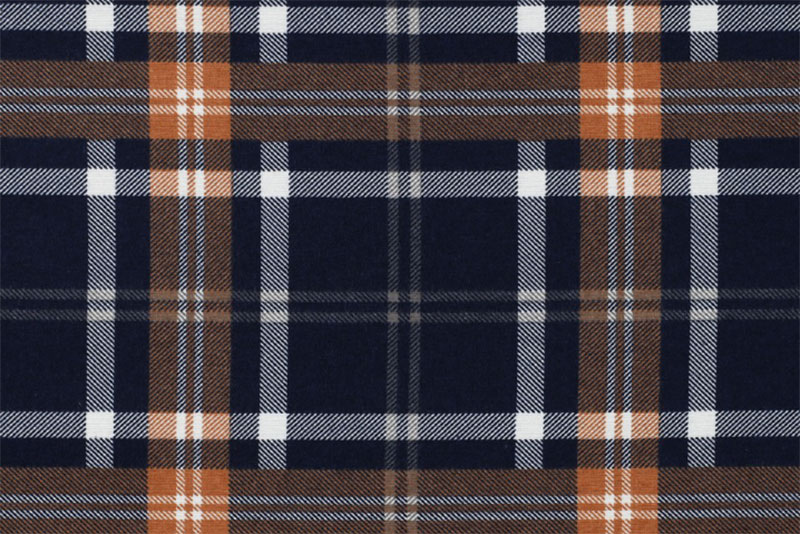 Baumwollflanell - Karo Lord Willington 