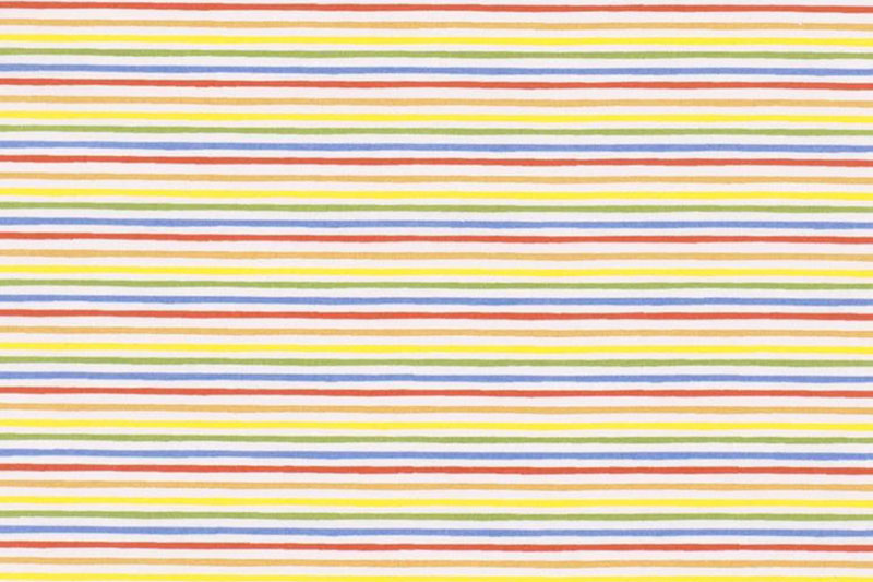 Baumwollstoff - Bunte Streifen 