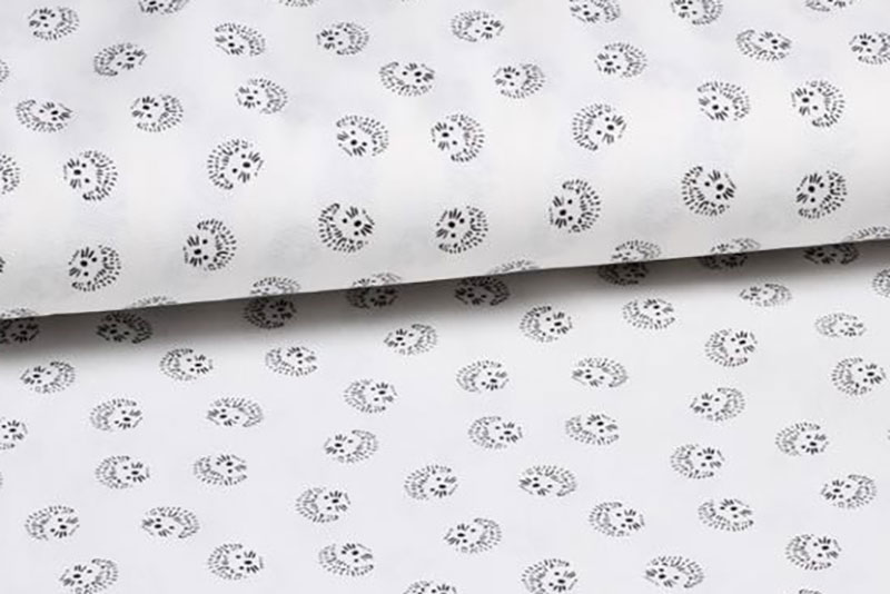 Baumwollstoff - Igel 