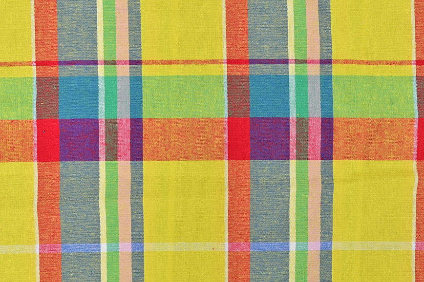 Karo-Baumwollstoff Harri 