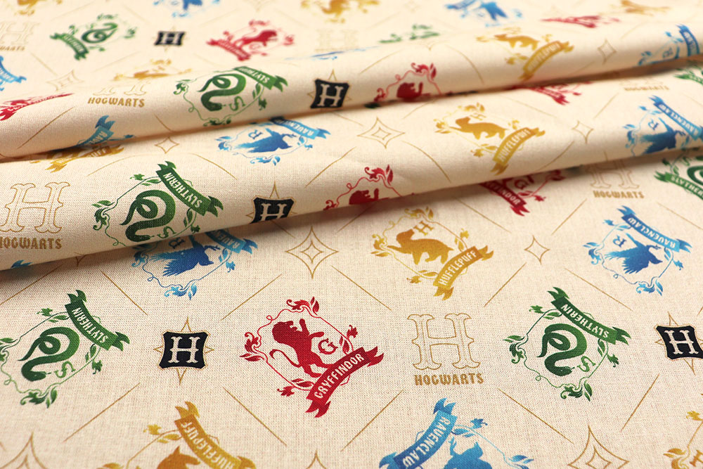 Baumwollstoff Digital - Zauberschule 