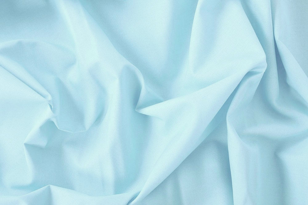 Baumwollstoff - 280 cm Hellblau