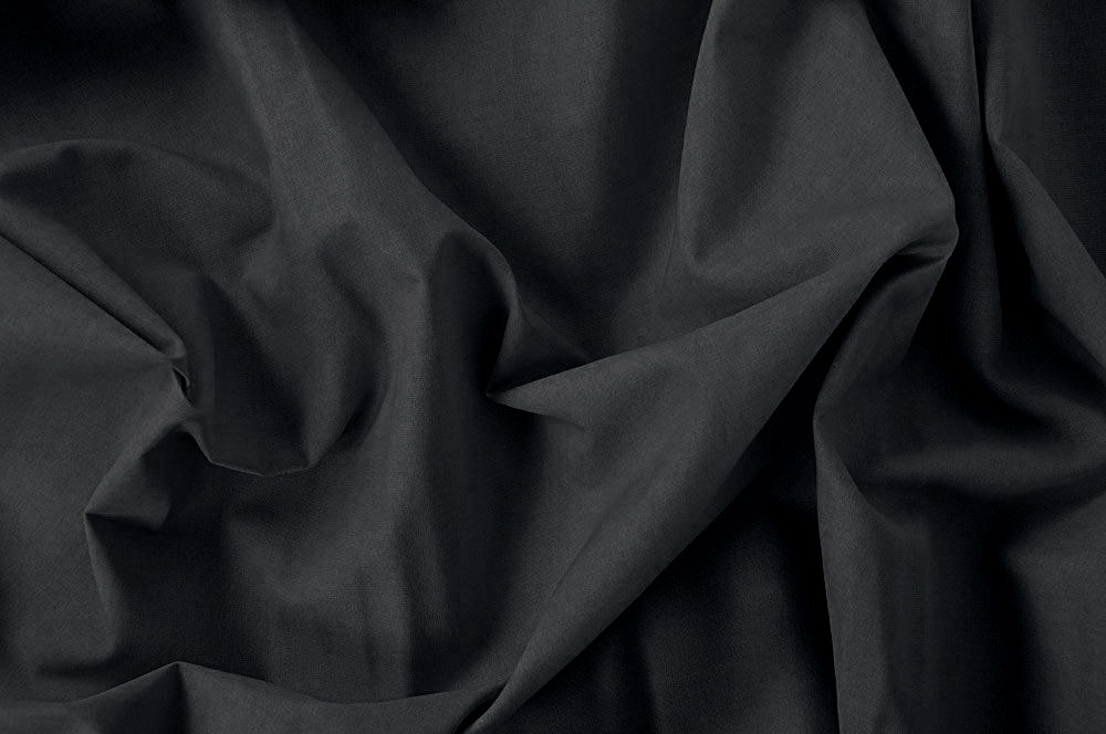 Baumwollstoff - 280 cm Schwarz