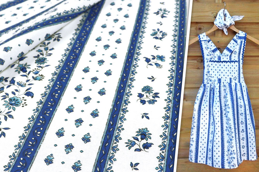 Baumwollstoff - Landhaus Zermatt 