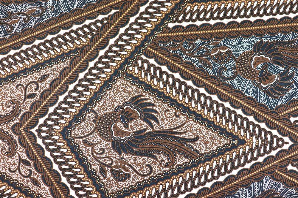 African Java Print - Premium - Braun 