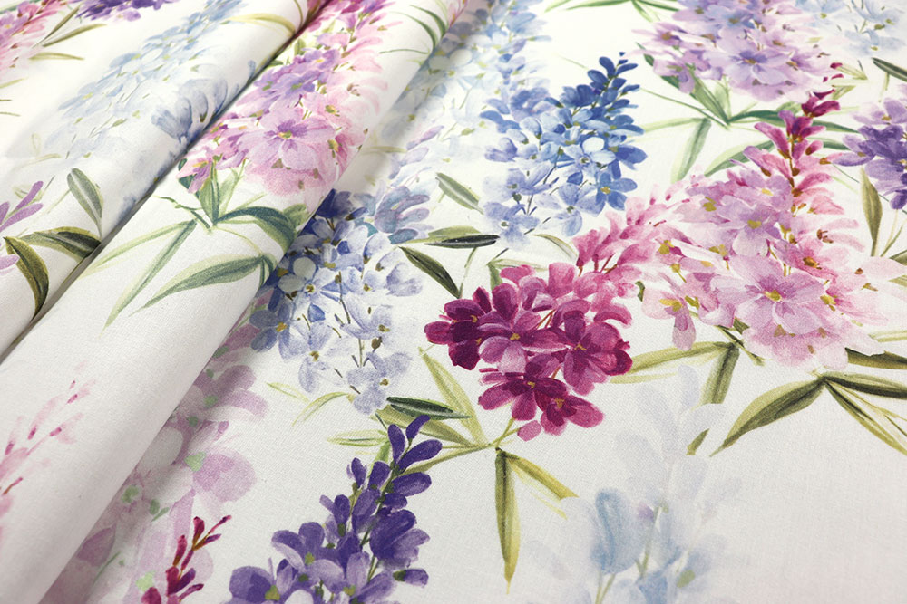 Baumwollstoff Digital - Hyazinthen - 280 cm 