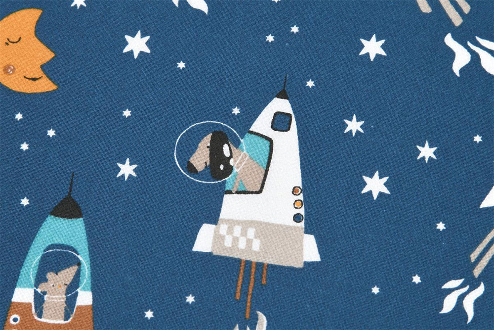 Baumwollstoff - Mars-Mission 