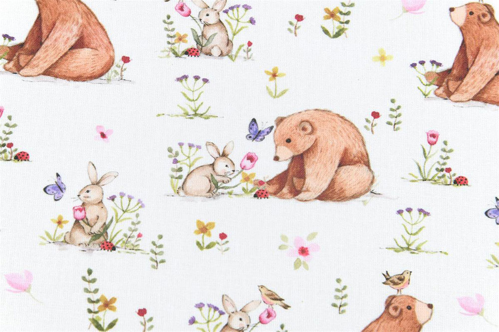 Baumwollstoff - Waldfreunde 