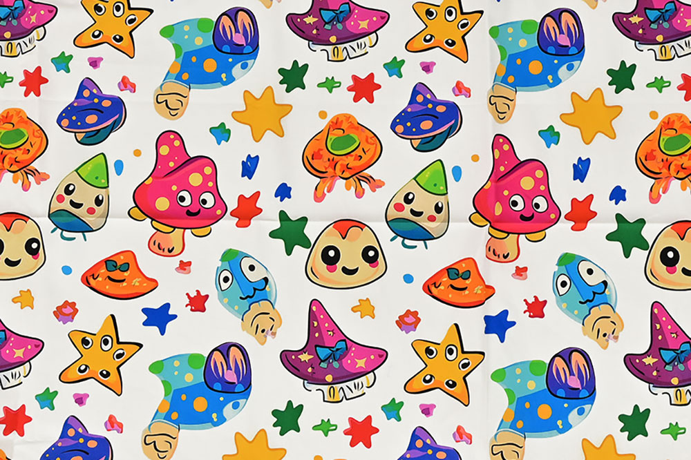 Baumwoll-Popeline Digital - Crazy Monsters 