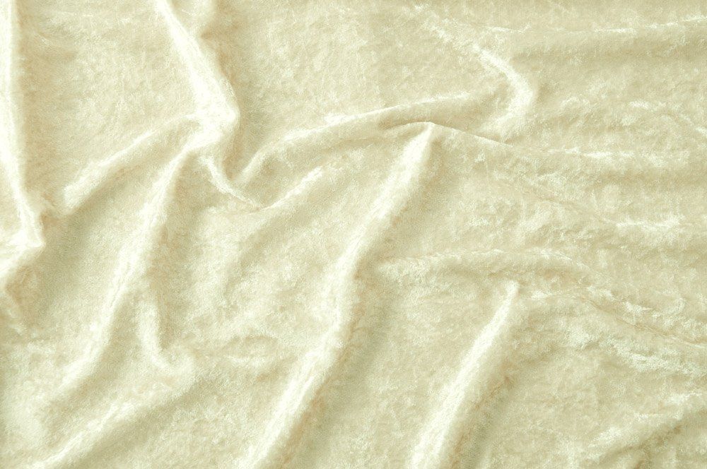 Pannesamt Creme - C-Ware - 2,0 Meter 