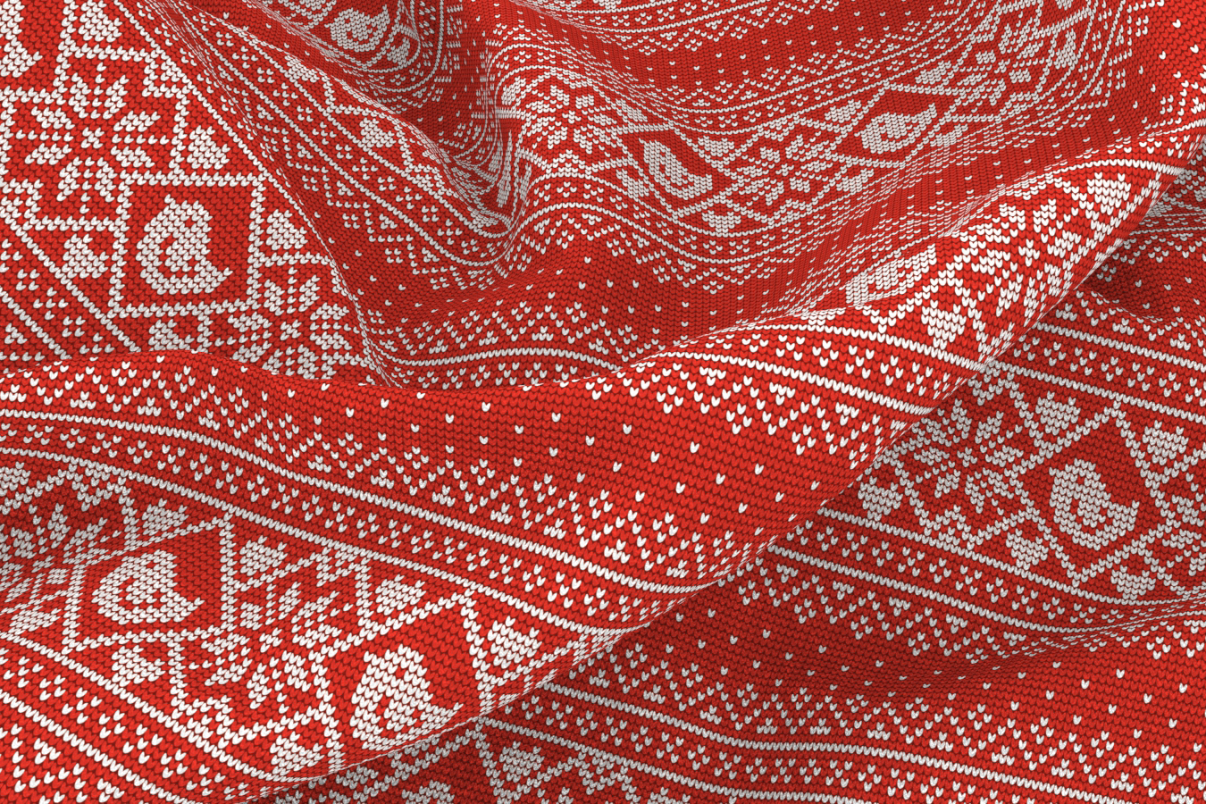 Wellness-Fleece - Collection Norway - Ducky Christmas Rot