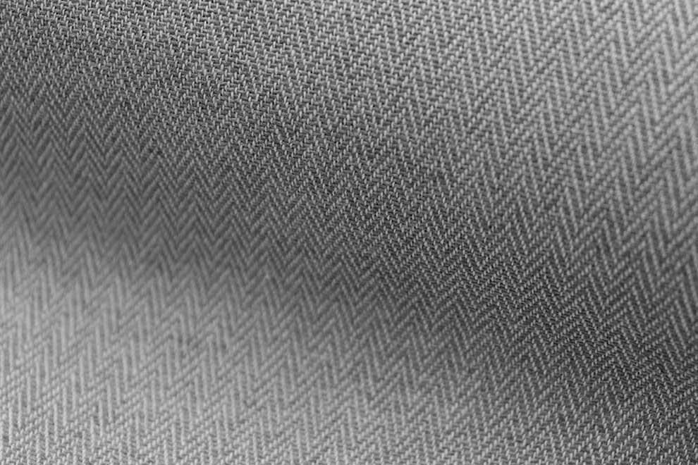 Dekostoff Simply - Zickzack - Grau 