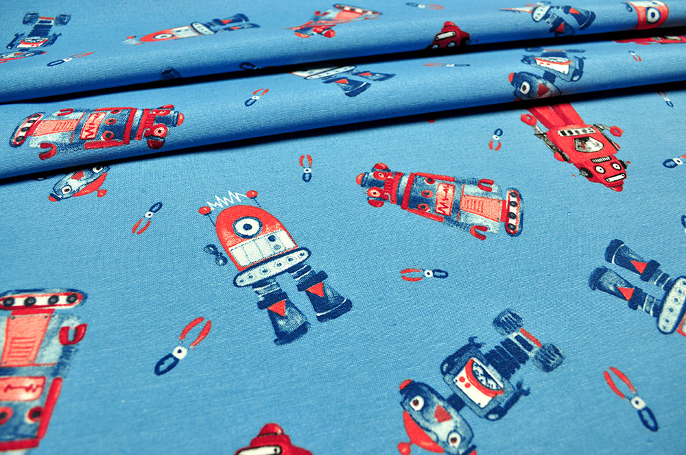 Robot Party - Dekostoff 