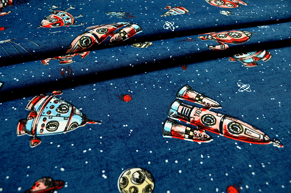 Space Shuttles - Dekostoff 