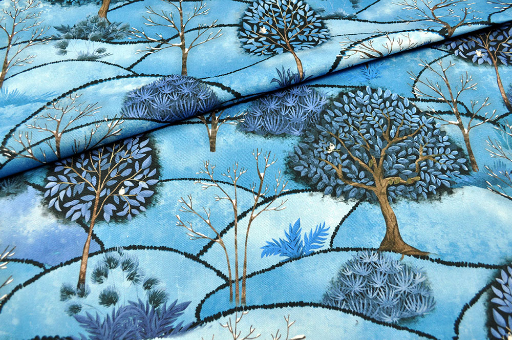 Dekostoff - Digitaldruck - Winter 