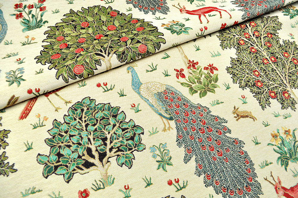 Gobelin-Stoff - Tiergarten 