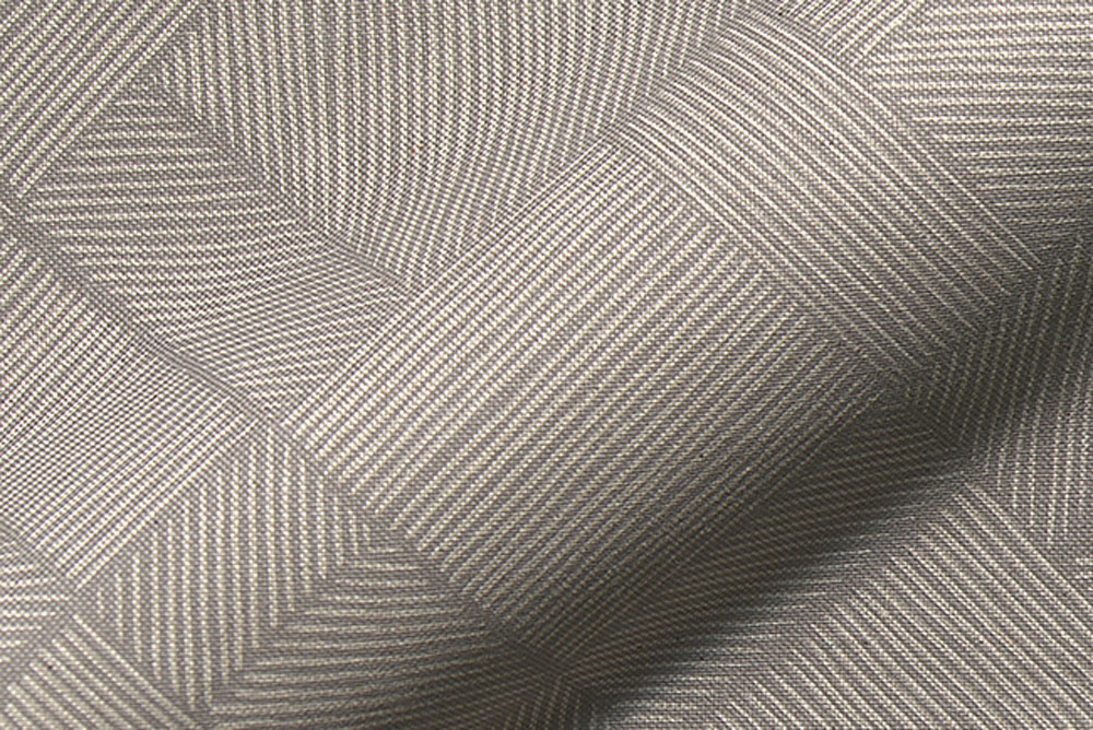 Dekostoff Leinenoptik - Diagonal - Beige 