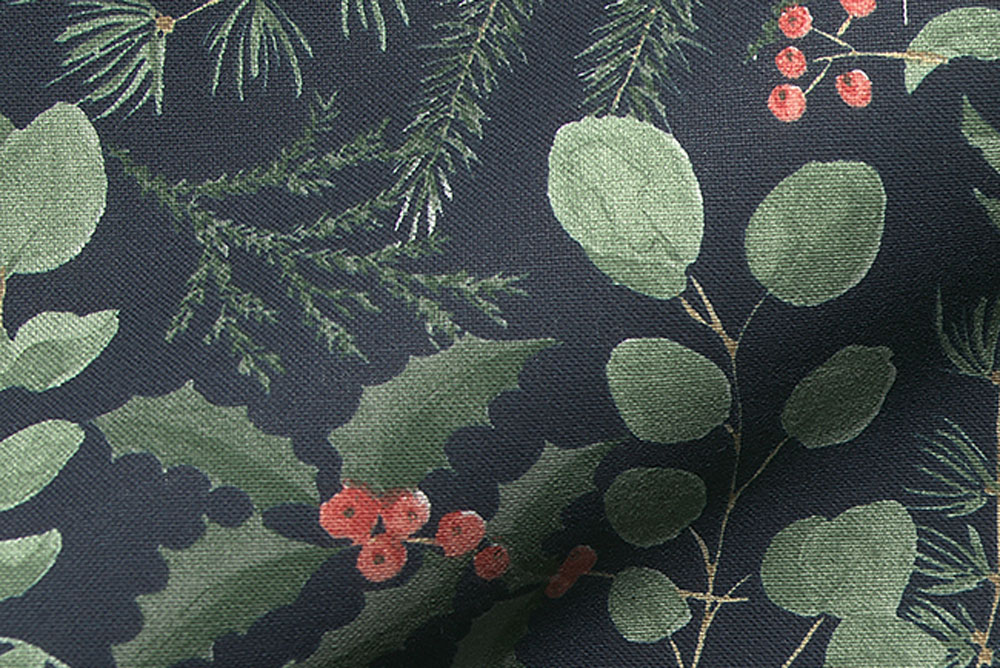 Dekostoff - Beerenzweige 