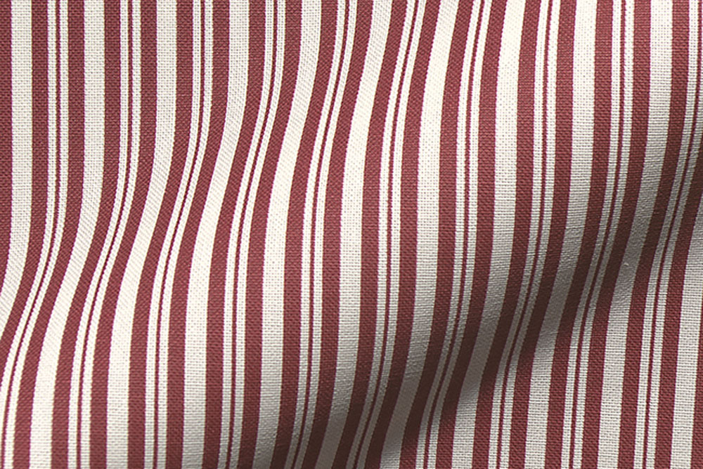 Dekostoff - Streifen - Rot 