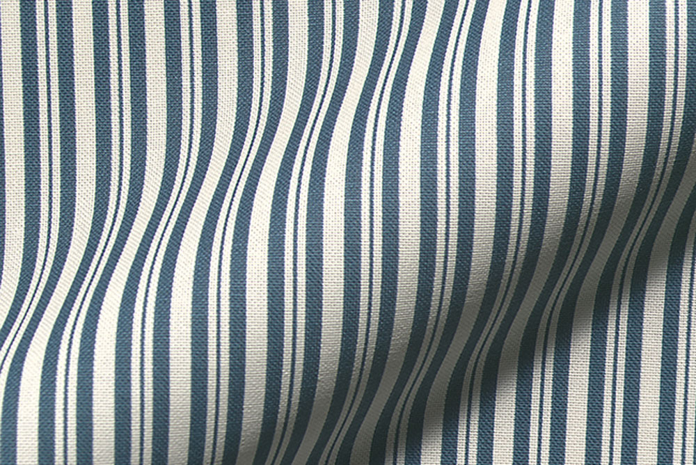 Dekostoff - Streifen - Blau 