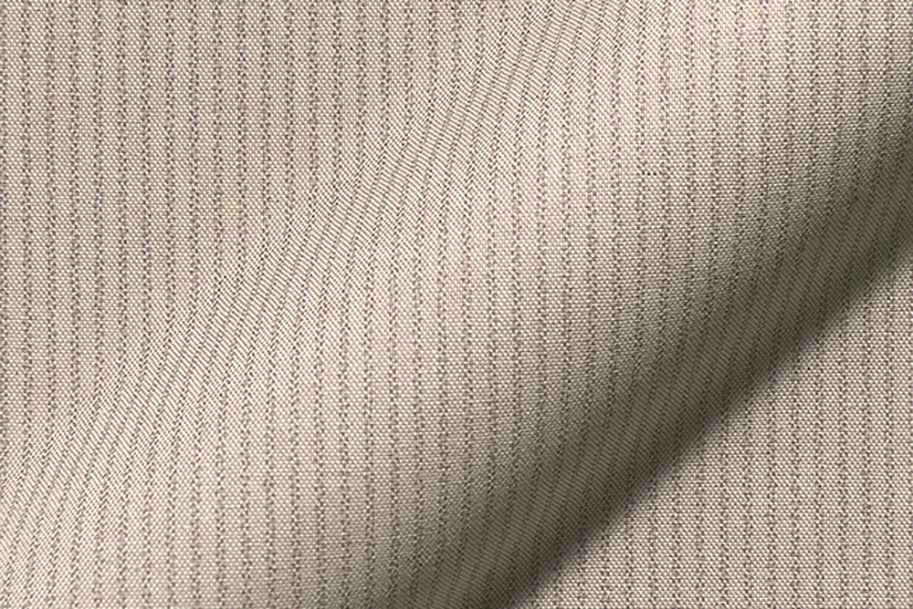 Dekostoff Leinenoptik - Streifen 
