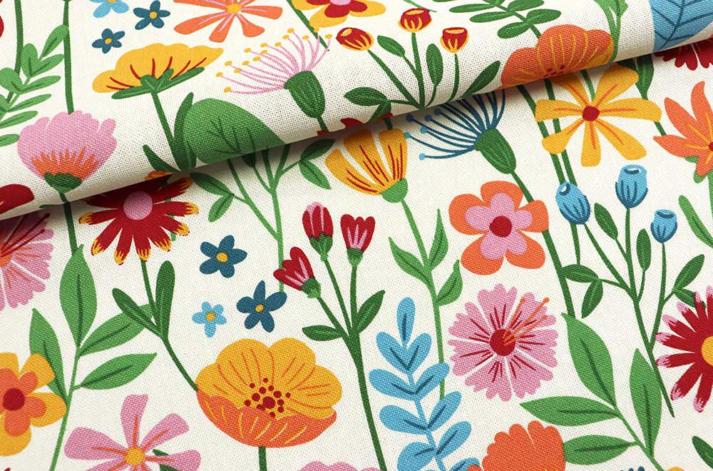 Dekostoff - Sommerwiese 