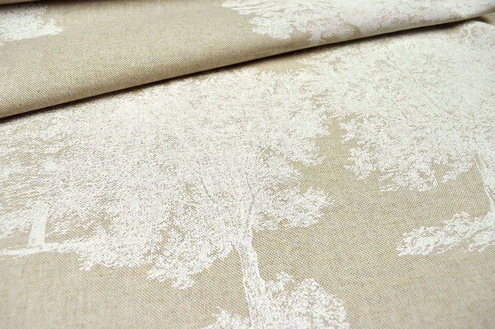 Dekostoff Leinenoptik - Waldlichtung 