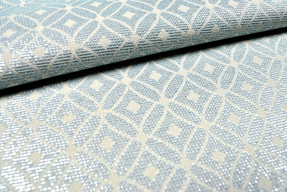 Jacquard - Graphical Glitter - Hellblau 