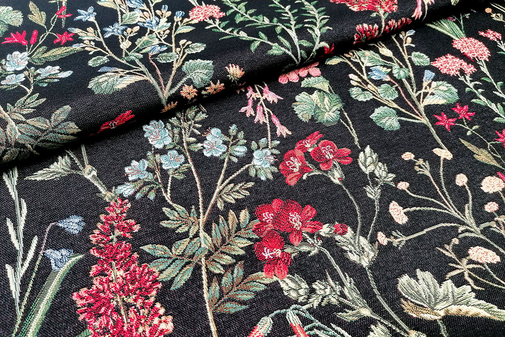 Gobelin-Stoff - Blütenliebe 