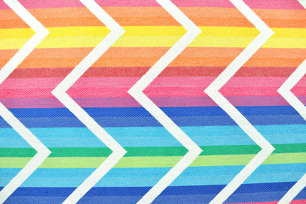 Jacquard-Dekostoff deluxe - Zickzack 