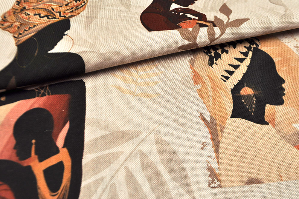 Premium-Dekostoff - African Beauty 