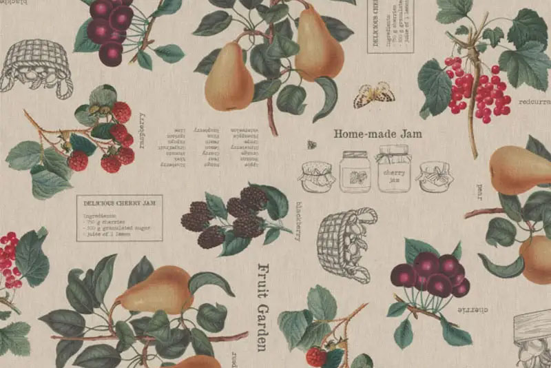 Dekostoff Premium - Rezept für Marmelade 