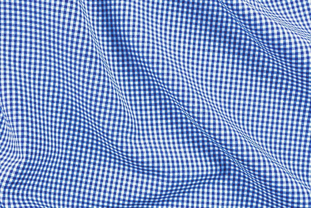 Dekostoff Vichy-Karo 4 mm - 280 cm breit - Blau/Weiß 