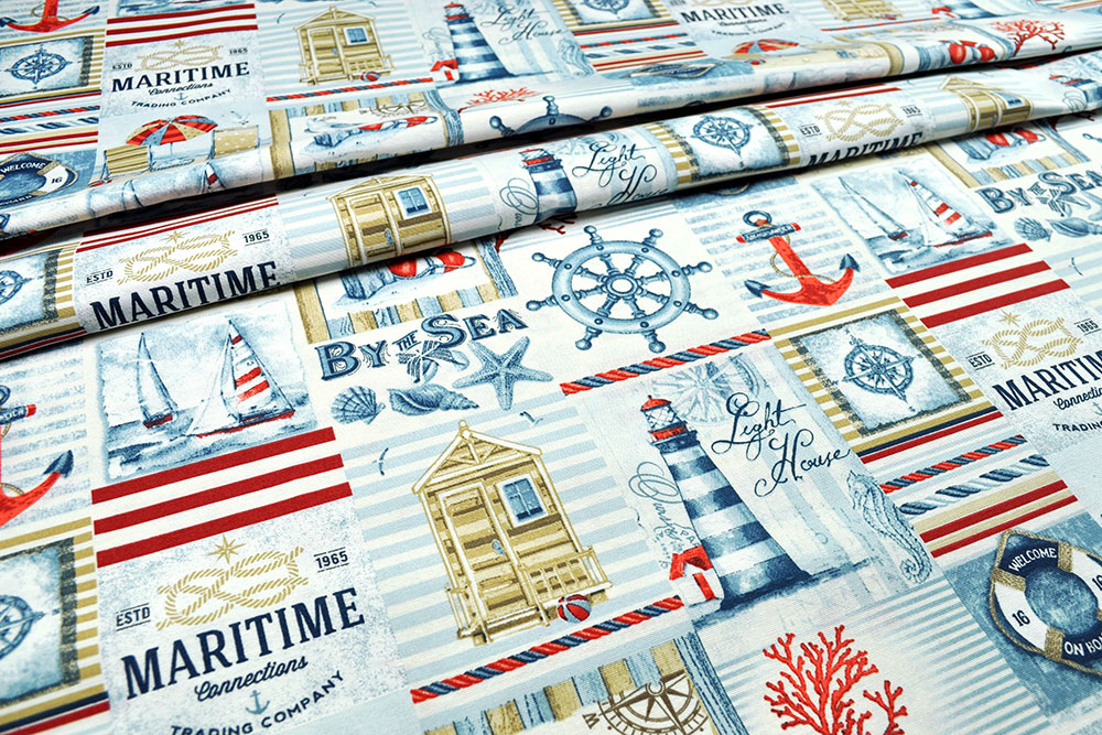 Dekostoff - Seebrise - 280 cm breit 