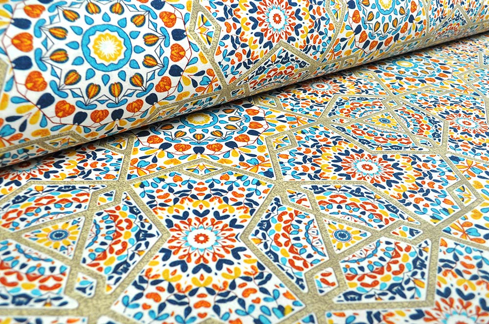 Dekostoff - Mosaika - 280 cm 