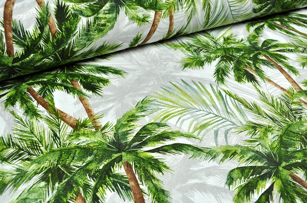 Dekostoff - Große Palmen - 280 cm 