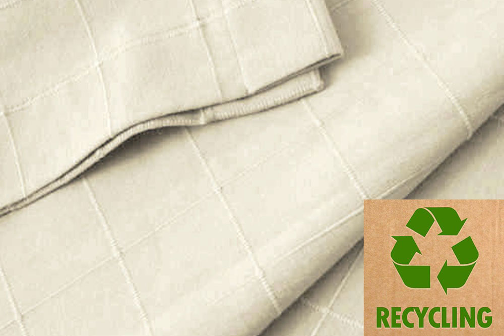 Recycling-Dekostoff - Marrakesch - Creme - 280 cm 