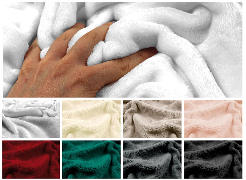 Kuschelfleece Deluxe - extra dick - Uni 